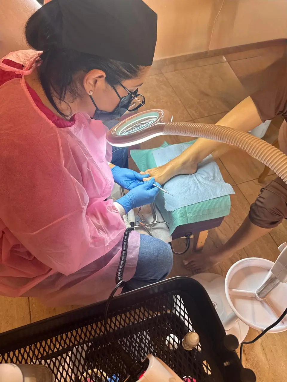 Pedicure clínico